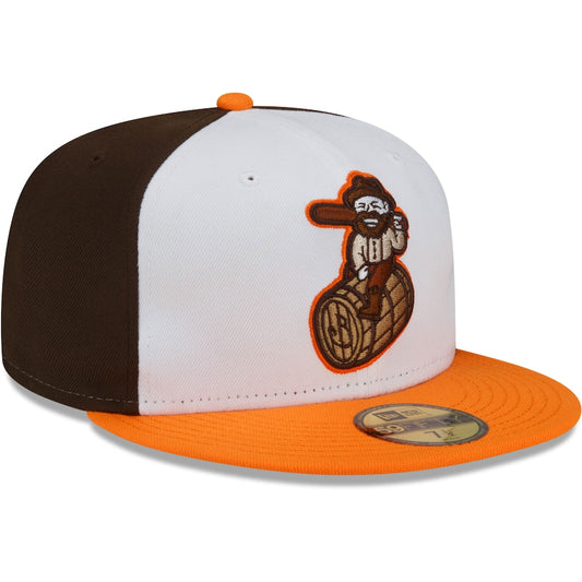 Bowling Green Hot Rods  Milb official On-Field New Era 59FIFTY Fitted Cap