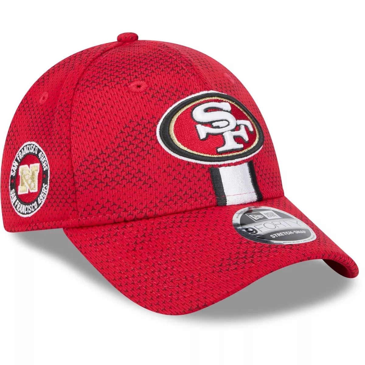 San Francisco 49ers 2024 NFL Sideline New Era 9FORTY Flex Cap