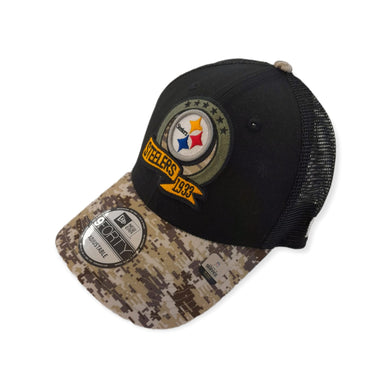 Pittsburgh Steelers New Era Salute to Service 9FORTY Cap