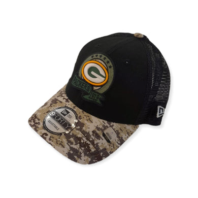 Green Bay Packers New Era Salute to Service 9FORTY Cap