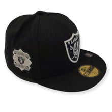 Laden Sie das Bild in den Galerie-Viewer, Las Vegas Raiders New Era 59FIFTY Logoside Cap