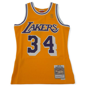 Los Angeles Lakers Shaquille O'Neil Mitchell&Ness HWC Swingman Jersey