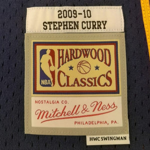Golden State Warriors Stephen Curry Mitchell&Ness HWC Swingman Jersey