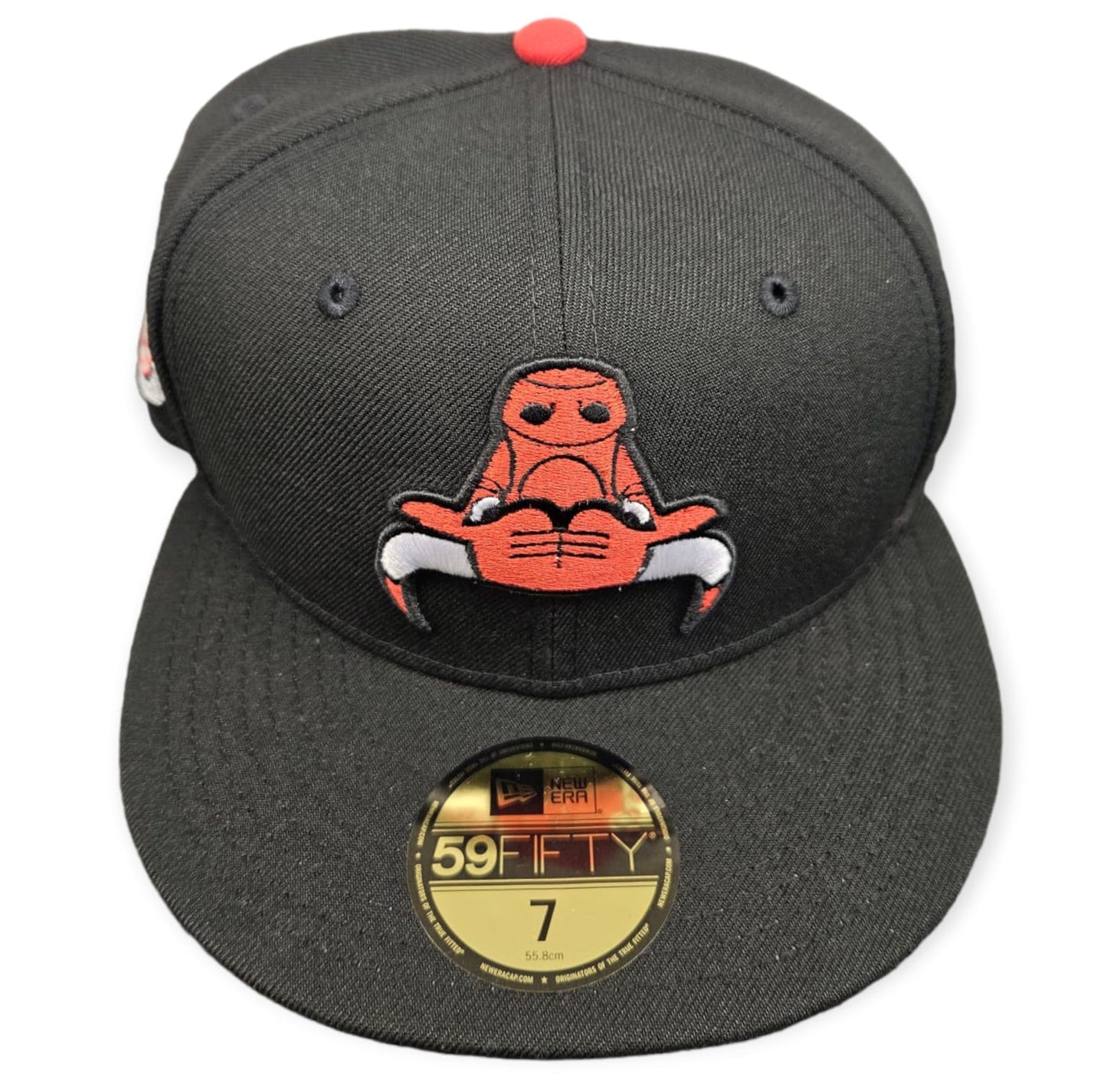 Chicago Bulls New Era 59FIFTY Black Upside Down Cap