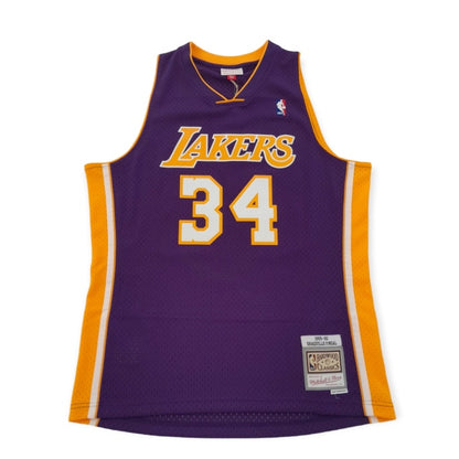 Los Angeles Lakers Shaquille O'Neil Mitchell&Ness HWC Swingman Jersey