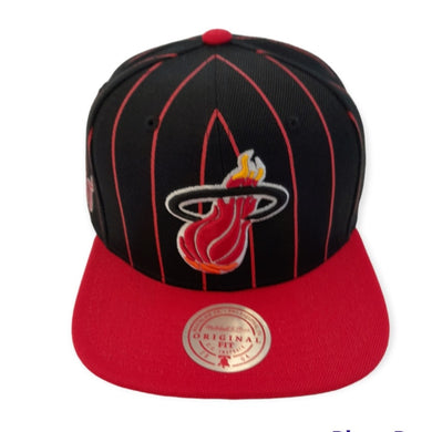 Miami Heat Mitchell&Ness NBA Team Pin Snapback