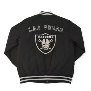 Las Vegas Raiders NFL Team Logo Bomber Jacket